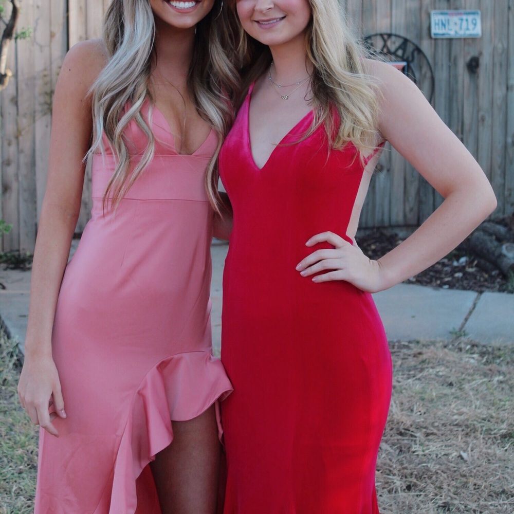 Pink (Salmon) formal or semi formal dress